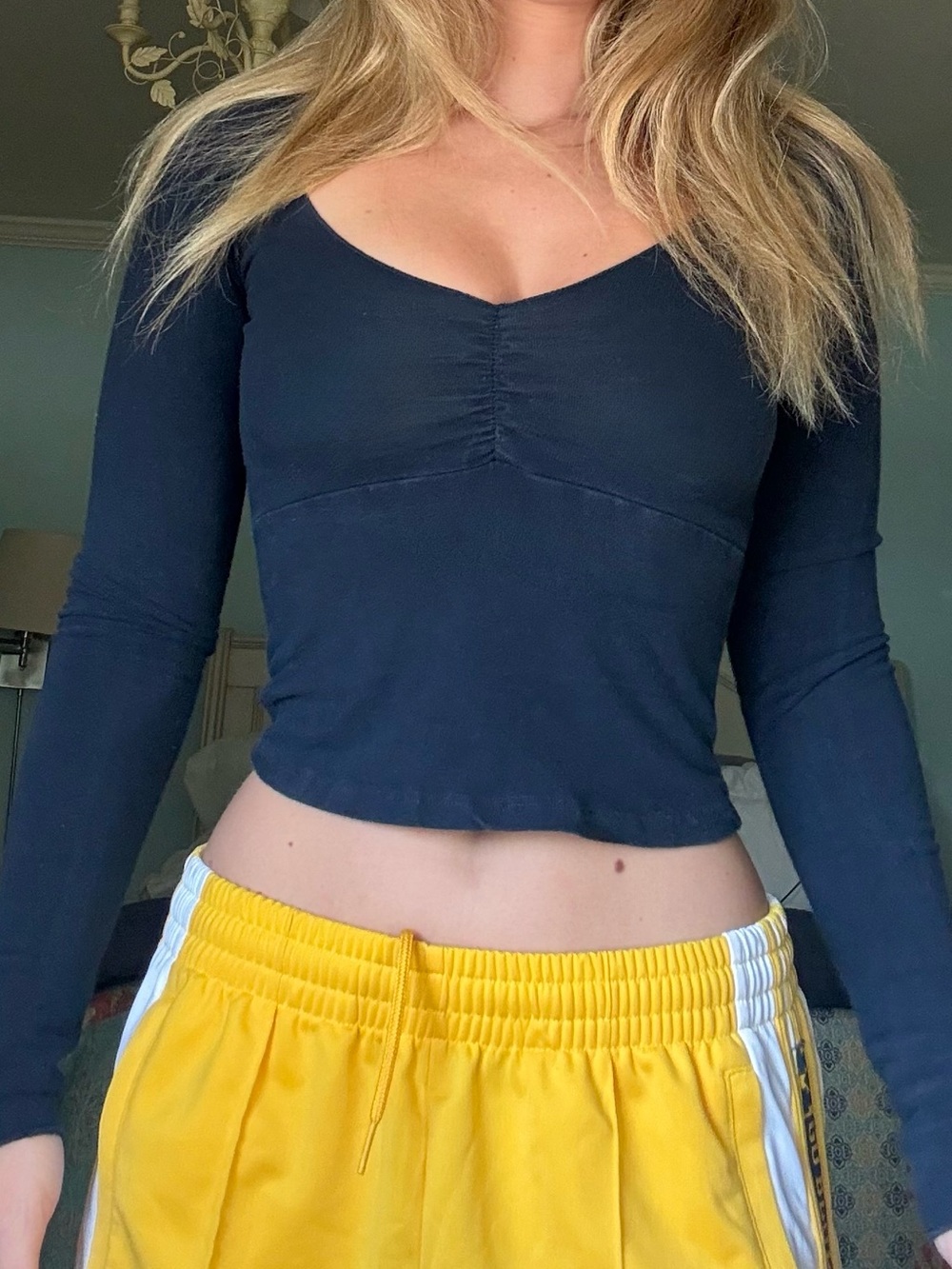 Brandy Melville Navy Long Sleeve